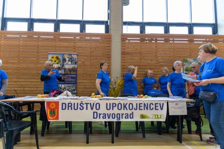Dan zdravja 2025 predstavitev DRUŠTVO UPOKOJENCEV DRAVOGRAD